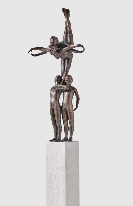 Galerie Alex F. Eva Larsson ONE Bronze, 57 x 27 x 16 cm, 2025