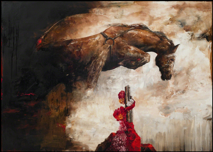 Galerie Alex F._Kevin Sonmor_100 Portraits Jumping Horse